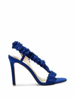 Camuto Shoes Jessin High Heel In Blue Violet