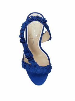 Camuto Shoes Jessin High Heel In Blue Violet
