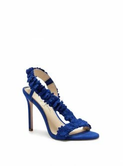 Camuto Shoes Jessin High Heel In Blue Violet