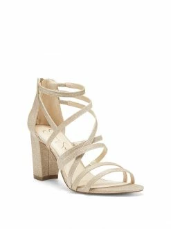 Camuto Stassey Sandal In Champagne