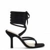 Camuto Kelsa High Heel Sandal In Black Sparkle Shoes