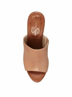 Camuto Shoes Shelbie Platform Slide In Natural