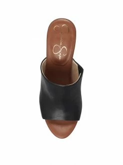 Camuto Shoes Shelbie Platform Slide In Black