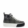 Camuto Shoes Emiliya Platform Sneaker In Plaid