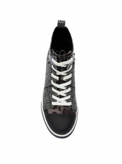 Camuto Shoes Emiliya Platform Sneaker In Plaid