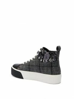 Camuto Shoes Emiliya Platform Sneaker In Plaid