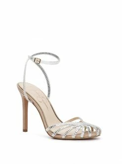Camuto Jileta High Heel In Silver Shoes